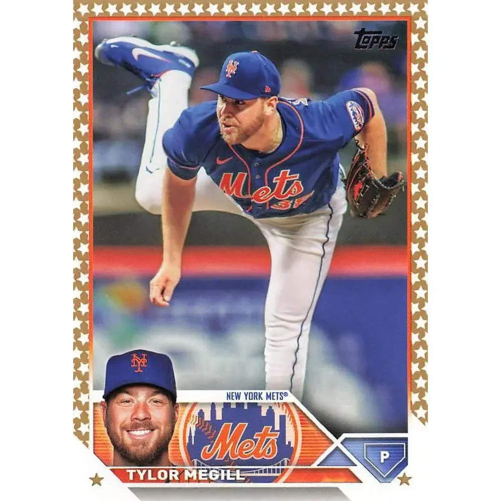 2023 Topps Gold Star Tylor Megill #83 New York Mets